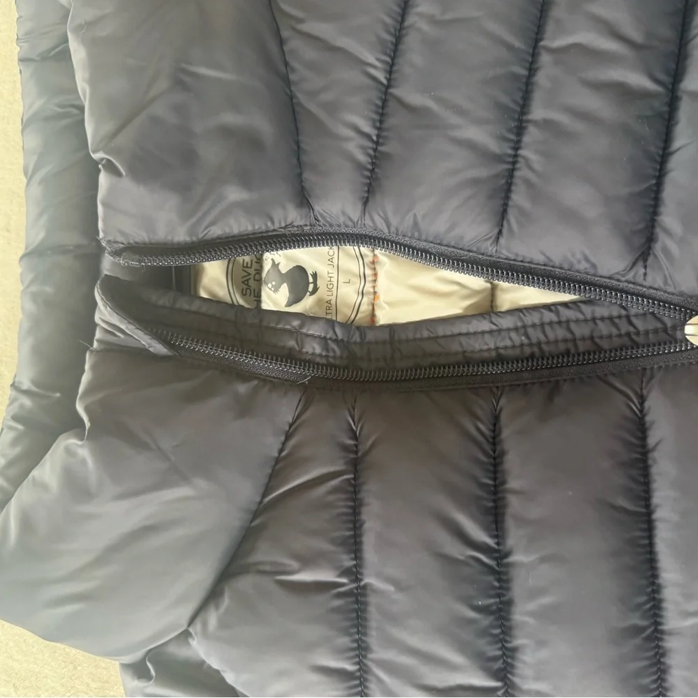 Ultra light navy Save The Duck Vest- Large - Picture 5 of 7